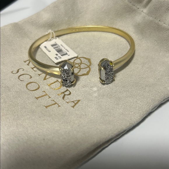 Kendra Scott Jewelry | Kendra Scott Cuff Bracelet. Gold Edie Style New - Picture 10 of 10